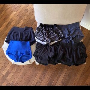Lululemon running shorts size 2